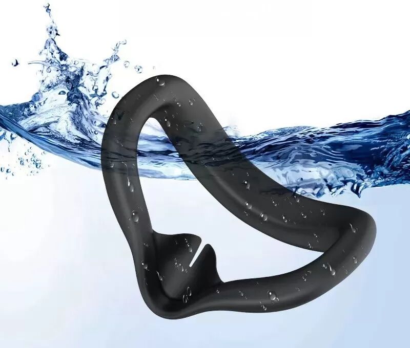 INF Masque facial en silicone pour Meta Quest 3S Le noir