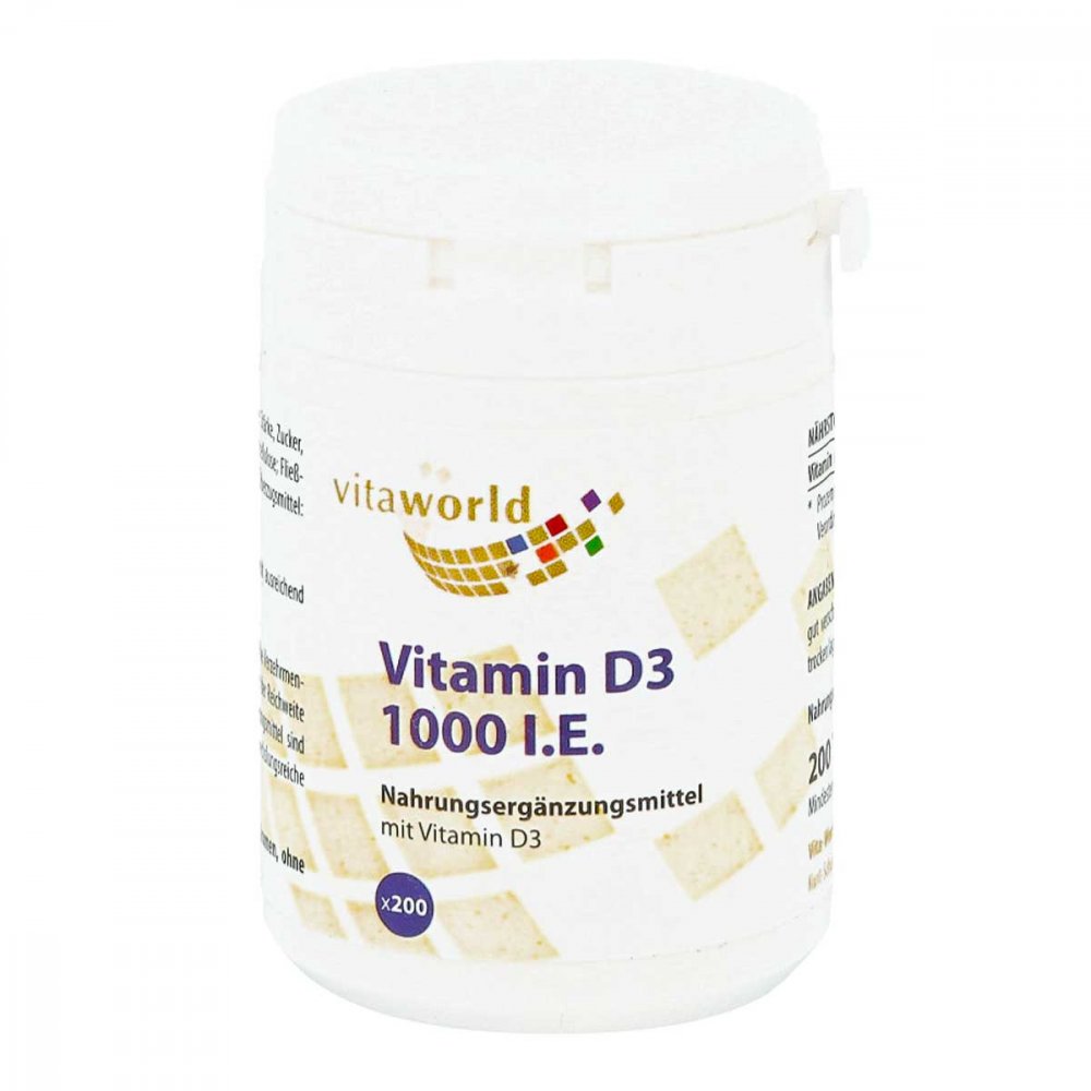 Vita World GmbH Vitamin D3 1.000 I.e. pro Tag Tabletten 14238484