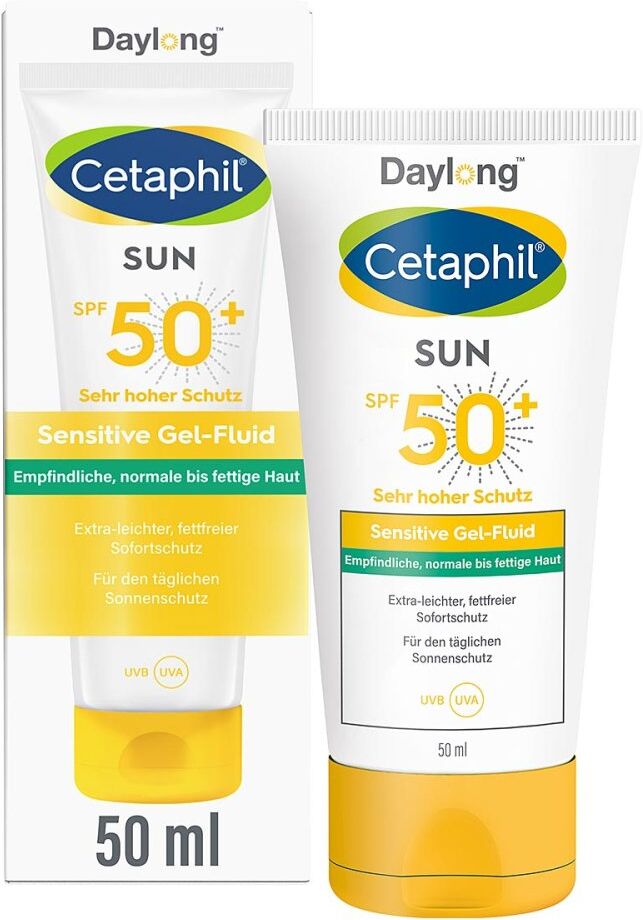 Cetaphil Sun Daylong SPF 50+ Sensitive Gel-Fluid Gesicht 50ml
