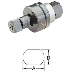 Klauke Doppel-D-Formlocher 50610922