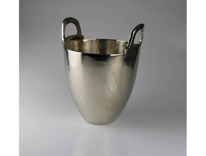 AM Design Wein- und Sektkühler aus Aluminium, BxTxH: 33x30x38 cm