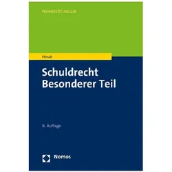 Schuldrecht Besonderer Teil, Fachbücher von Christoph Hirsch
