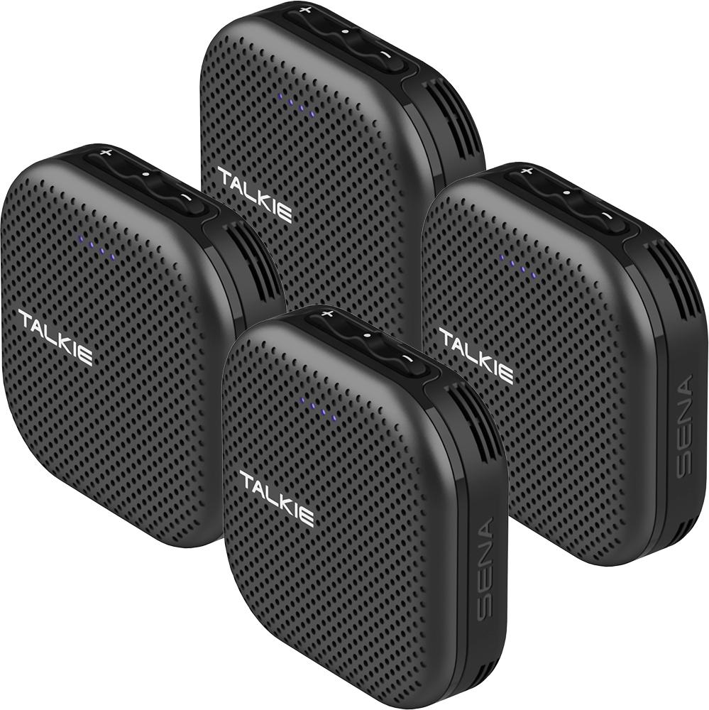 Sena Talkie Quad Pack Intercom Schwarz Schwarz One Size