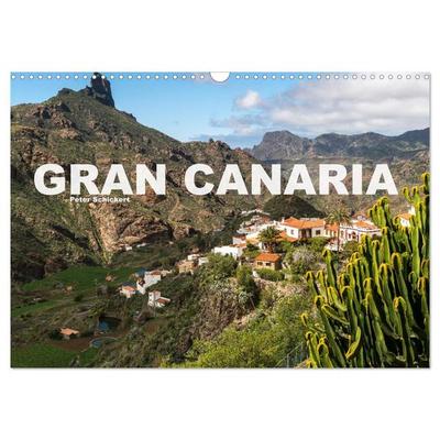 Gran Canaria (Wandkalender 2027 DIN A3 quer), CALVENDO Monatskalender