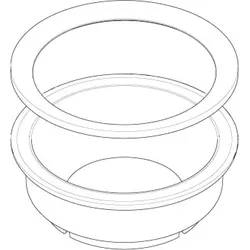Dornbracht Ventil-Unterteil 0417850110090 roh
