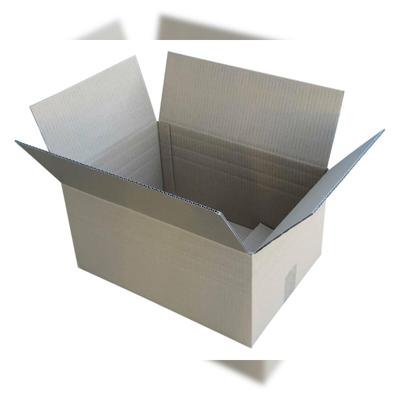 VEPATIM 50x Faltkarton 430x305x(135)-220mm mit variabler Höhe 1-wellig Dickwelle braun Din A3