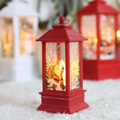 Rare Purchases New Christmas Wind Lamp Candle, Small Night Lamp Elderly Snowman, Table Lamp Small Night, Christmas Decoration santa Claus