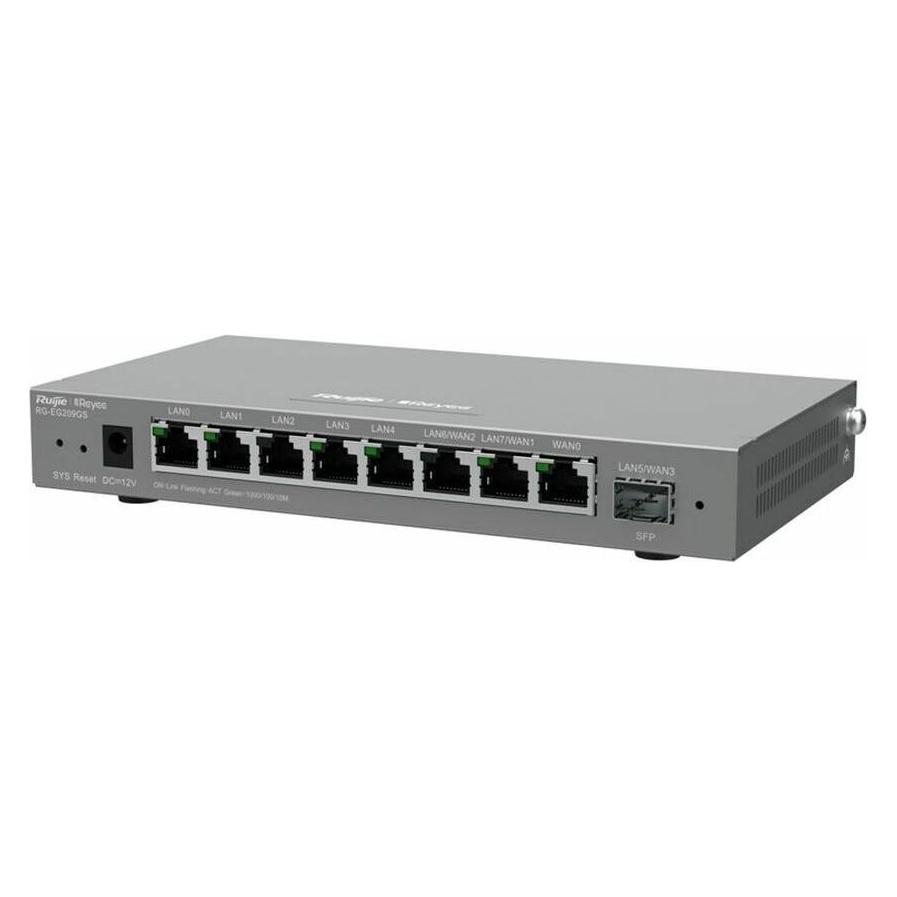 Ruijie Networks RG-EG209GS Kabelrouter Gigabit Ethernet Grau (RG-EG209GS)