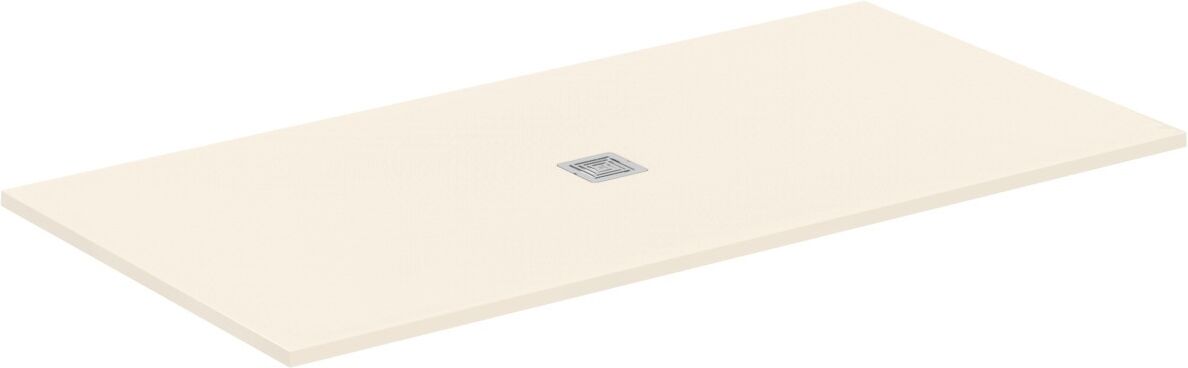 Ideal Standard Duschwanne Ultra Flat S + 2000x1000mm Ablauf zentriert Sand, T5617FT T5617FT