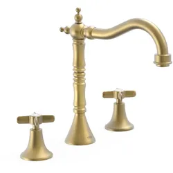 Tres 3 Loch 2 Griff Waschtischarmatur Beliebige Installation Mit Griff, 24210501LM 24210501LM