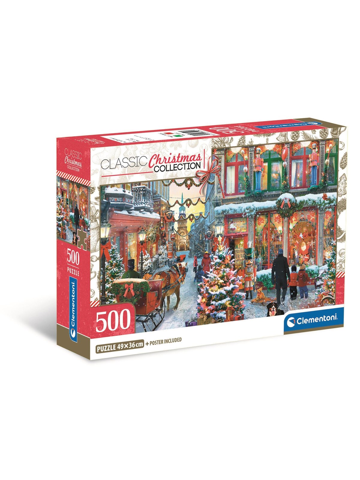 Clementoni Jigsaw Puzzle The Joy of Christmas - 500 pcs. 2D Puzzles
