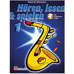 De Haske Lehrbuch De Haske Hören,Lesen&Spielen Bd. 1 für Al deutsch, Altsaxophon... - Lehrbuch