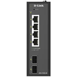 D-Link DIS-210G-06, 6-Port Gigabit Industrial Smart Managed Switch