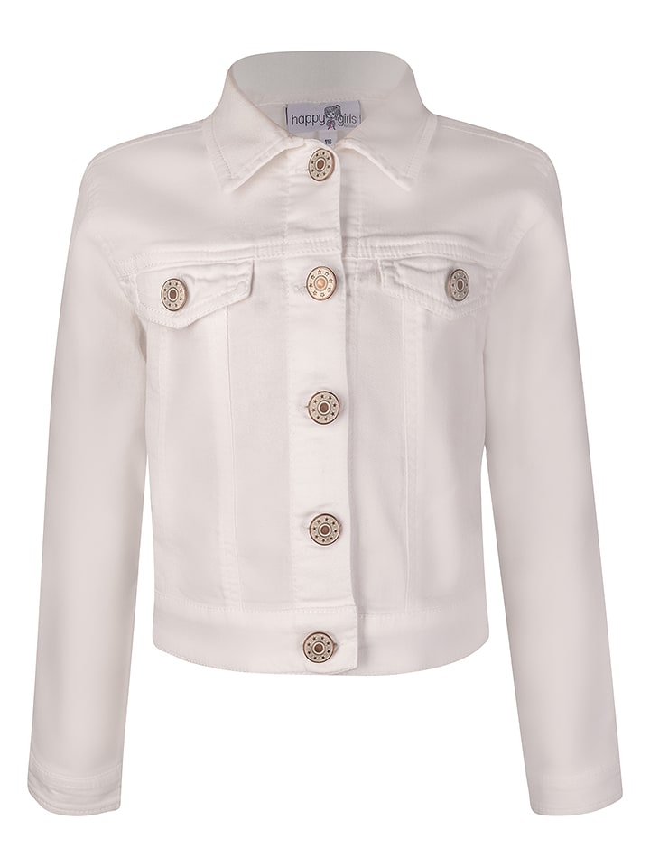 happy girls by Eisend Jeansjacke in Creme - 104