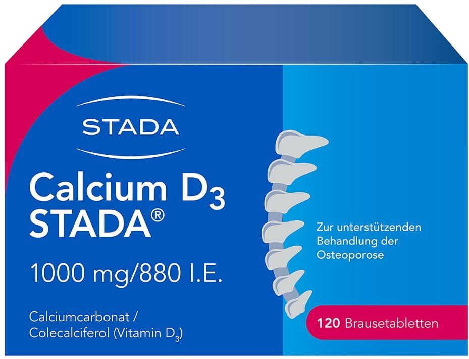 Calcium D3-STADA Calcium D3 STADA® 1000 mg/880 I.E.