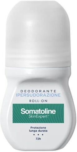 Somatoline SkinExpert Deodorante Roll-On 50 ml Antitraspirante per Ipersudorazione