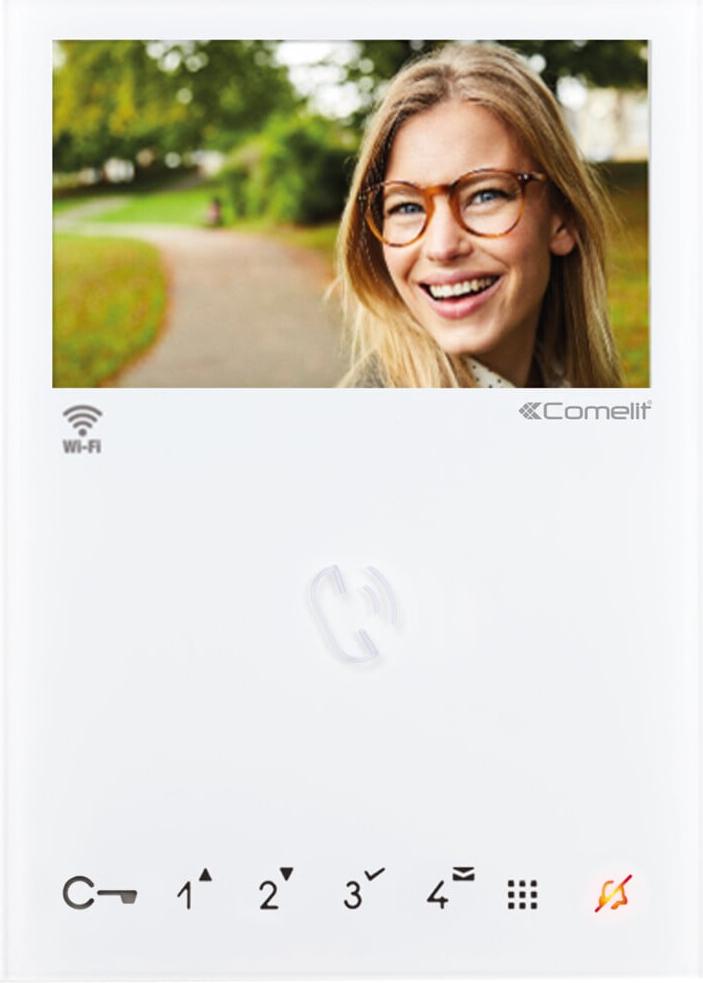 Comelit Group Comelit 6741W Innenstation Video MiniFreisprech WiFi weiss System SBC