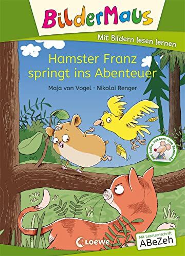 Maja von Vogel - Bildermaus - Hamster Franz springt ins Abenteuer: Mit Bildern lesen lernen - Ideal für die Vorschule und Leseanfänger ab 5 Jahren - Mit Leselernschrift ABeZeh - Preis vom 14.10.2026 23:07:16 h