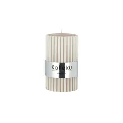 Zylinderkerze Powder   ¦ beige ¦ Maße (cm): H: 10  Ø: 5.8
