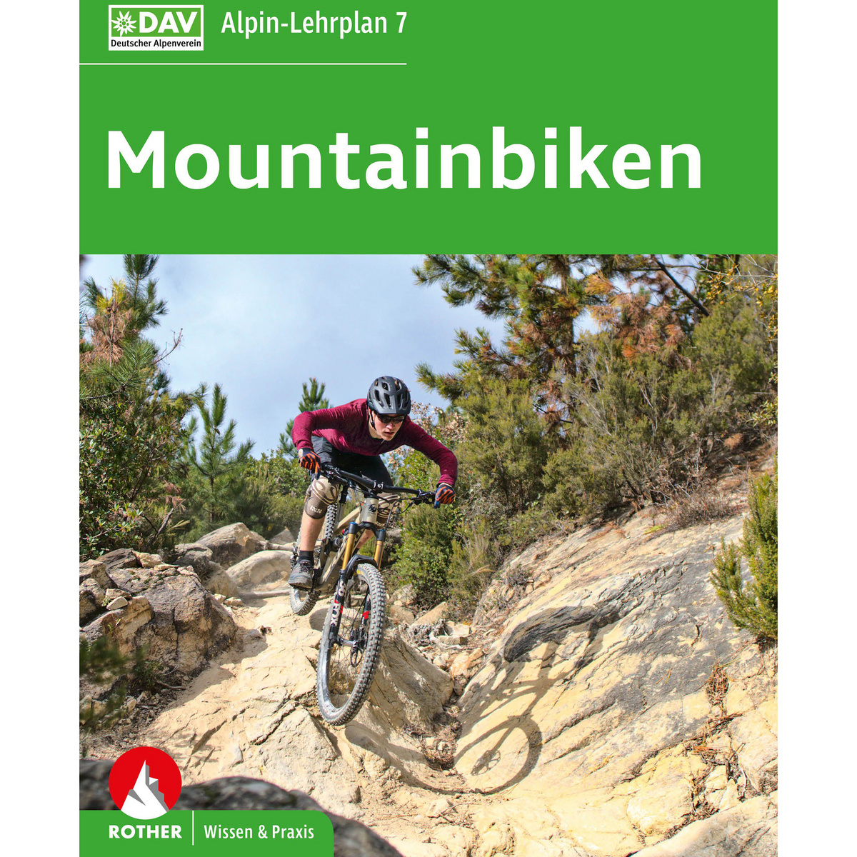 Rother Alpin-Lehrplan 7 - Mountainbiken (Größe One Size, 4. Aufl. 2023)
