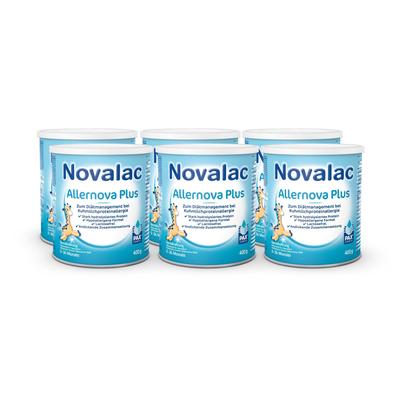Novalac Allernova Plus Spezialnahrung 0-36 Mon.Plv 6x400 g Pulver