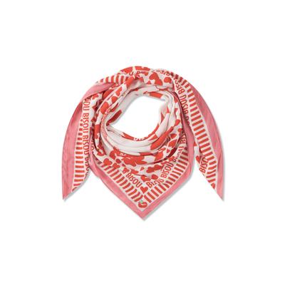 Modetuch CODELLO "Codello Tuch", Damen, rot, Obermaterial: 100% Viskose CV., Modetücher, Viskose-Tuch