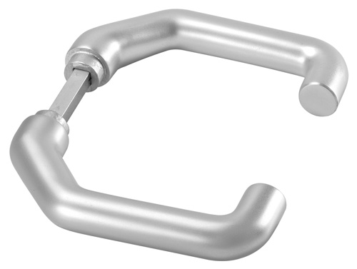 AMF Türdrücker-Lochteil 476L, gekröpft 15511
