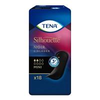 TENA SILHOUETTE Inkontinenz Einlagen mini noir 18 St