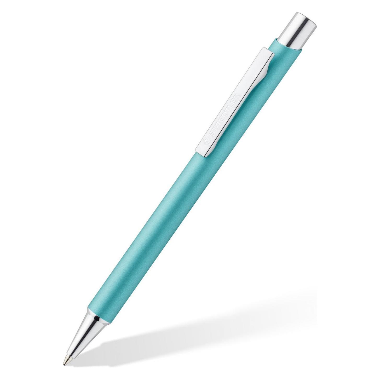 Staedtler Druckkugelschreiber elance 421 45, pazifikblau (1x) (421 45-39)