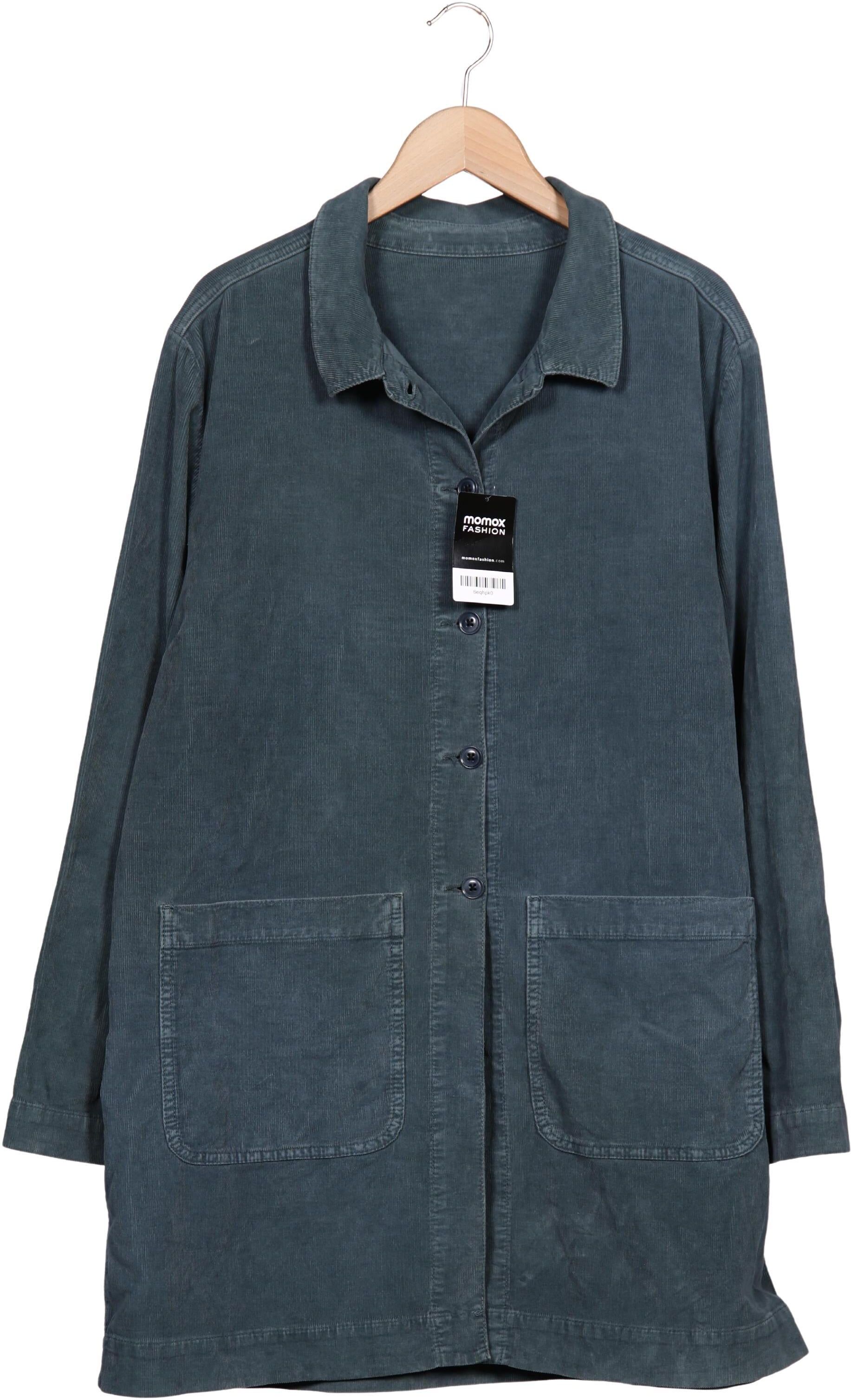 Maas Damen Mantel, Blau, Gr. 3Xl, Elasthan / Baumwolle - Second Hand