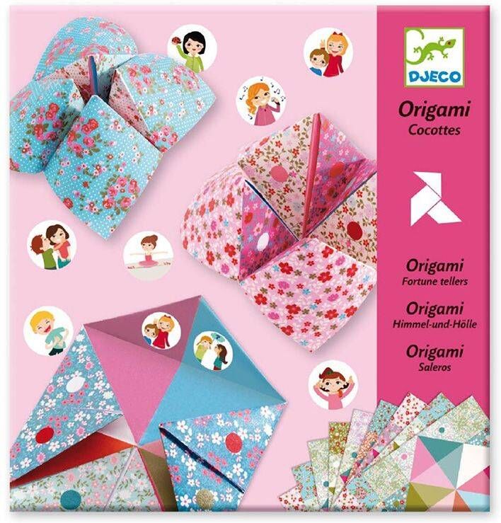 Origami Cocottes à gages fleurs - Djeco