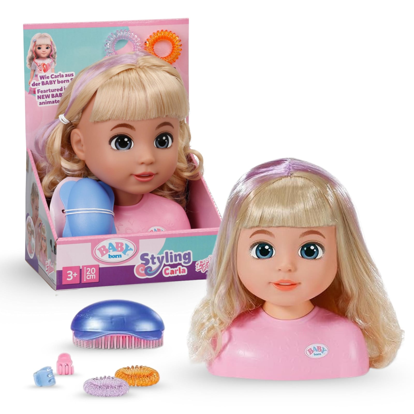 BABY born Styling Hoofd Carla voor make-up en styling
