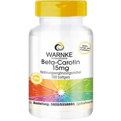 BETA Carotin Kapseln 15 mg 100 St