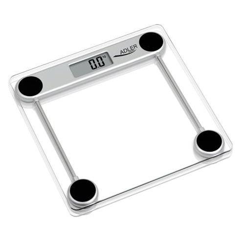 Adler Maximum weight (capacity) 150 kg, Accuracy 100 g, 1 user (s), Glass (150 kg) (AD 8121)