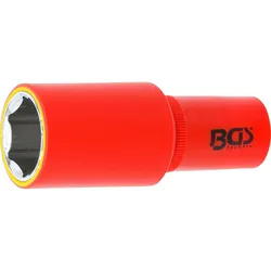 BGS VDE-Steckschlüssel-Einsatz Sechskant Antrieb Innenvierkant 12,5 mm (1/2") SW 24 mm - 72074
