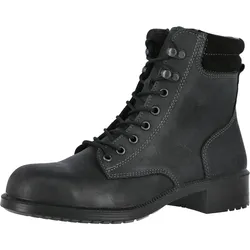 Damen Sicherheitshochschuhe S2 "NIKOLA black Mid" ESD Business - 36 - schwarz