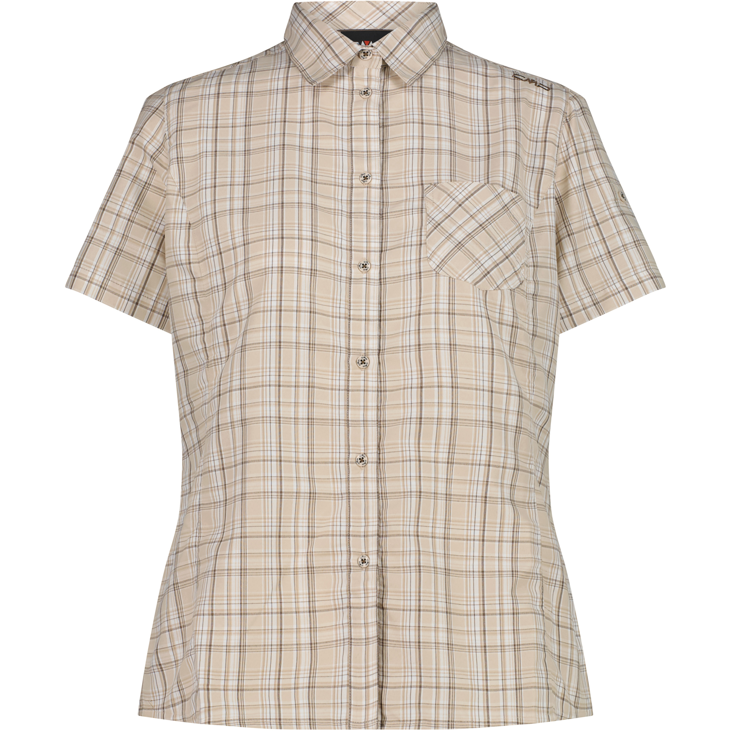 CMP Damen Blusen beige Größe M Trekking Atmungsaktiv