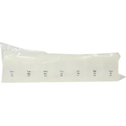 Pillendose mit 7 Fächern Kunststoff Matt Sort. 1 ST