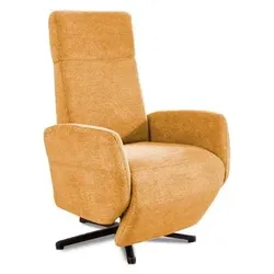 sit & more Sessel TV Morris Stoff Gelb Mustard