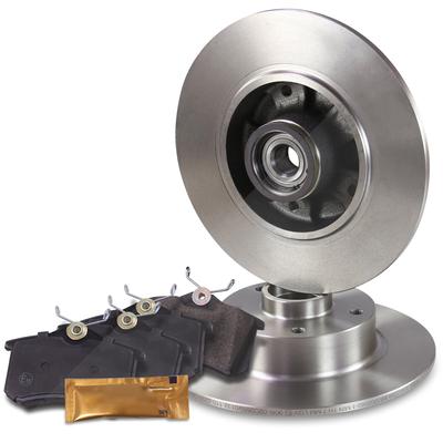 Atec Bremsscheiben + Bremsbeläge Hinterachse Voll [Hersteller-Nr. 40576141] für Renault