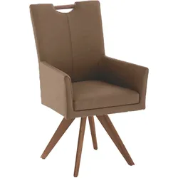 Polsterstuhl COLORADO (BHT 61x95x60 cm) - Bezug: Leder - BHT 61x95x60 cm