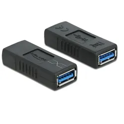 DeLOCK USB 3.0 Adapter Typ-A Buchse zu Typ-A Buchse (gekreuzt)
