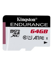 Kingston 64Go microSDXC Endurance C10 95R/45W A1 UHS-I Card Only (SDCE/64GB)