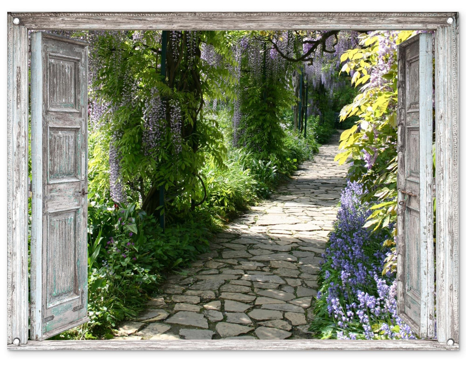 Tuinposter voor balkon decoratie