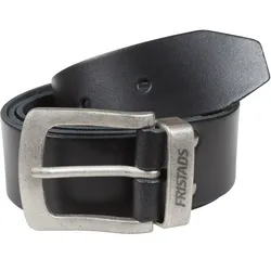 Ledergürtel "9371 LTHR" 122cm - schwarz