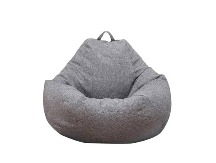 KUNYOS Großer Sitzsack, Lazy Seat, Stuhl, Sofabezug, Couch, weich, flauschig, atmungsaktiv, Tatami for Erwachsene und Kinder, Keine Polsterung ist im Lieferumfang enthalten(80X90cm-01)