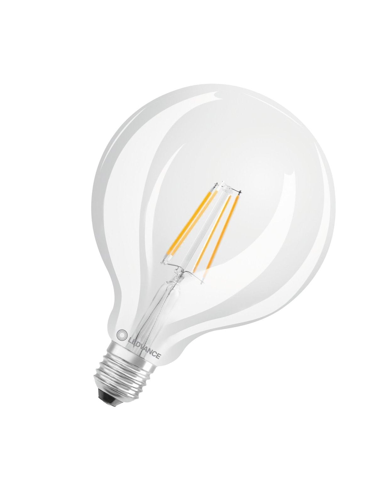 Osram LED-Lampe Globe 125 Filament 470lm 4W/827 (40W) Clear E27