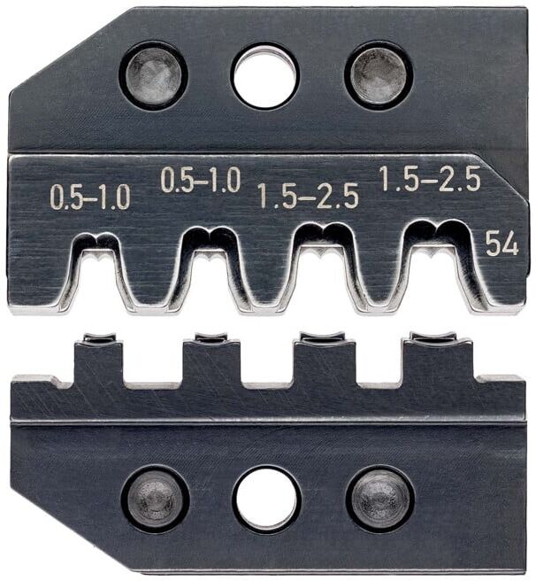 Matrices de sertissage, pour système de pinces de sertissage KNIPEX réf. : 97 43 XX Knipex (97 49 54)