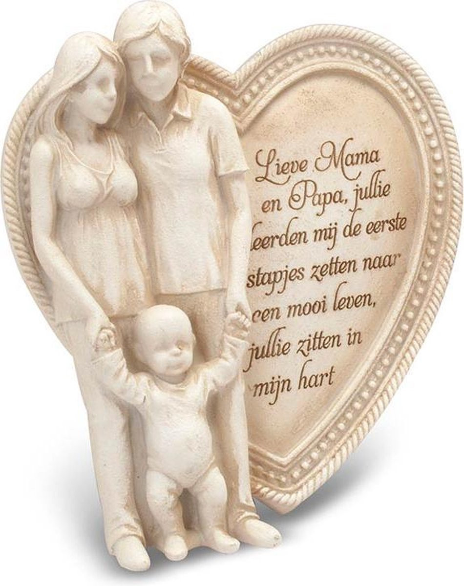 Arts in Stone Memories Papa & Mama decoratie voor volwassenen