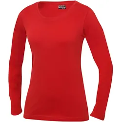 CLIQUE Carolina Langarmshirt Damen 35 - rot XL